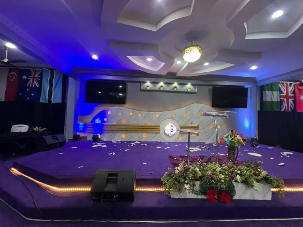 DGC Head Church Interior, Ibadan — render